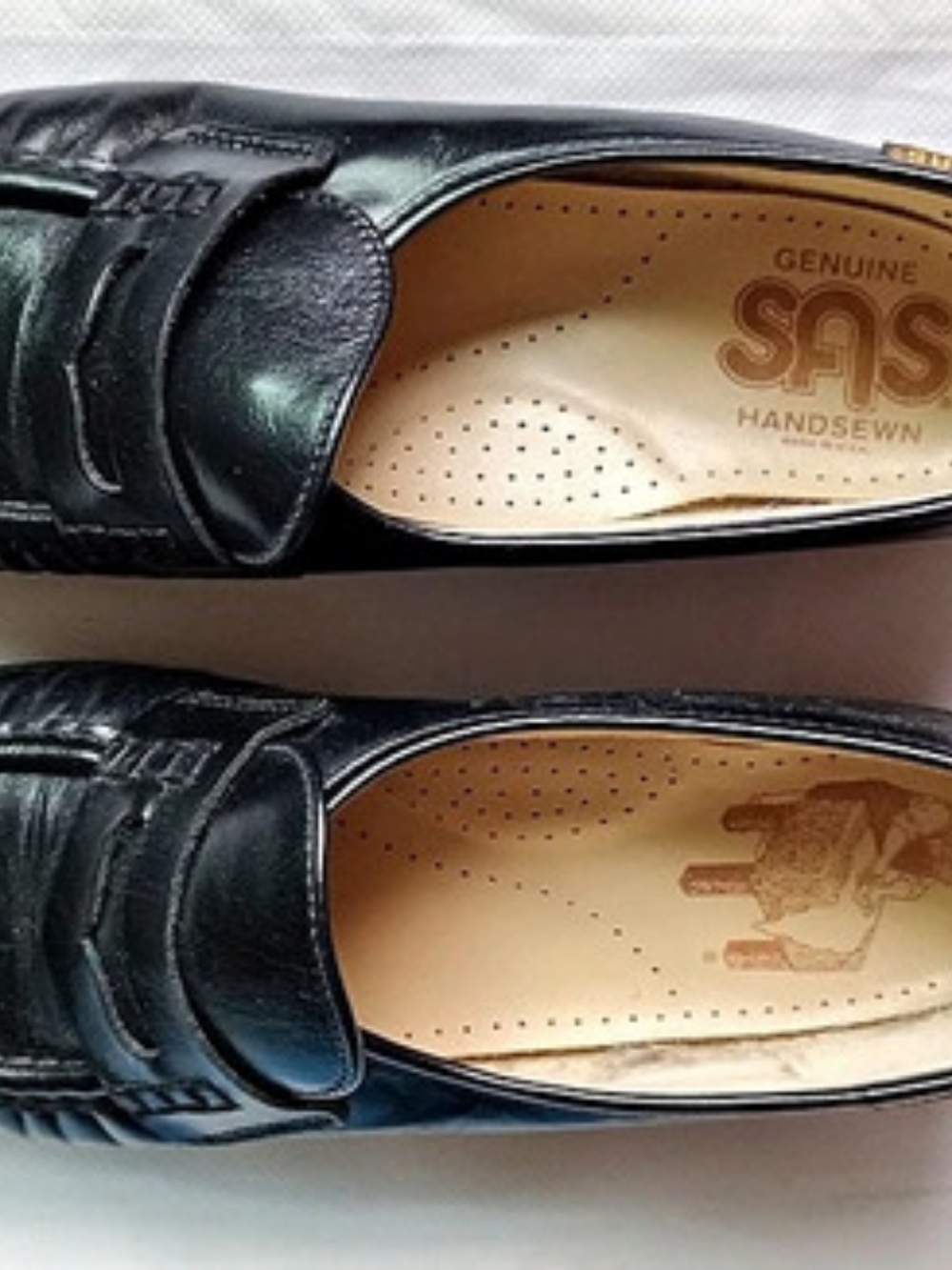SAS Triumph Black Loafers US 9 N New In Box